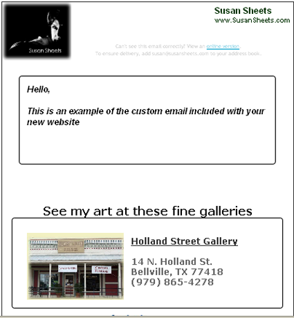 Email Template Custom Email Template